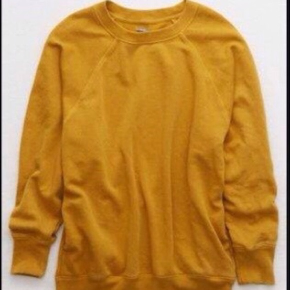 Aerie camper happy sweatshirt